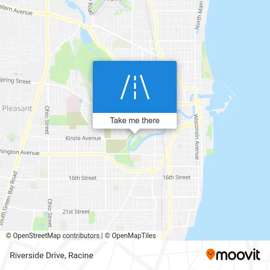 Mapa de Riverside Drive