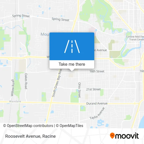 Roosevelt Avenue map