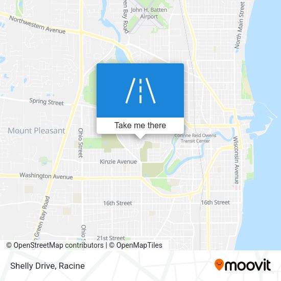 Mapa de Shelly Drive