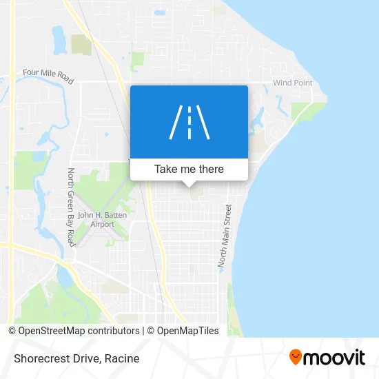 Shorecrest Drive map