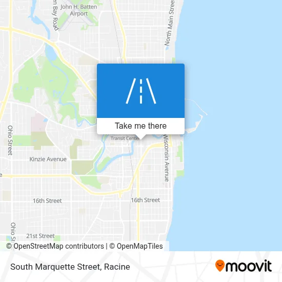 South Marquette Street map