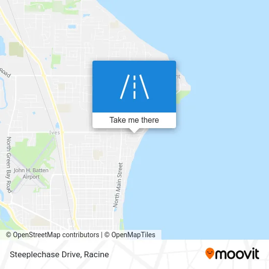 Steeplechase Drive map