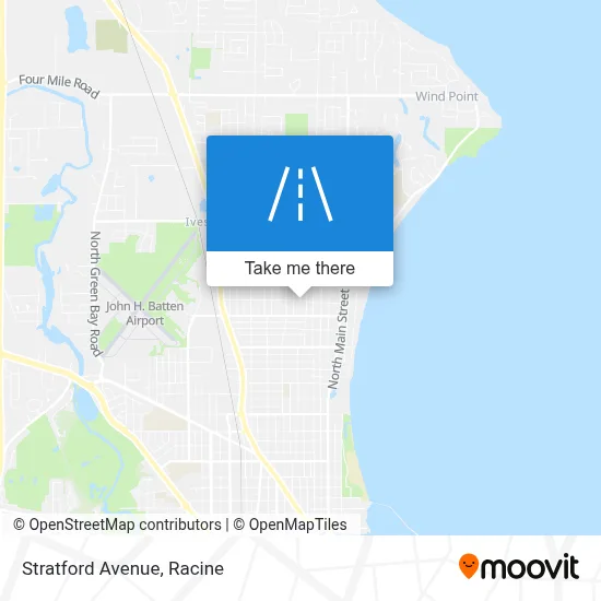 Stratford Avenue map