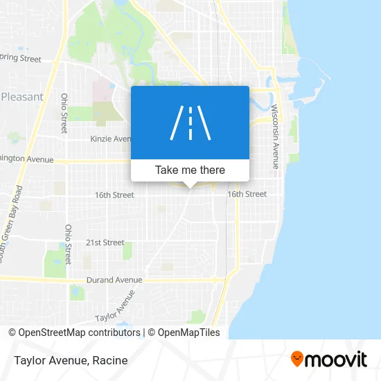 Taylor Avenue map