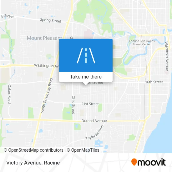 Victory Avenue map