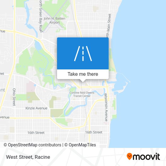 Mapa de West Street