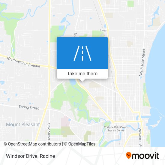 Mapa de Windsor Drive