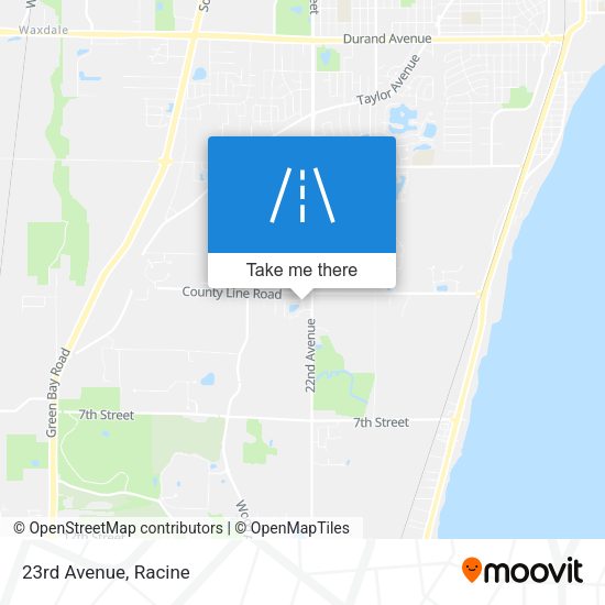 Mapa de 23rd Avenue