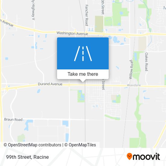 Mapa de 99th Street