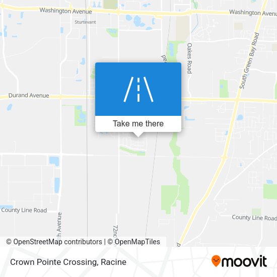 Mapa de Crown Pointe Crossing