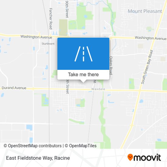 East Fieldstone Way map