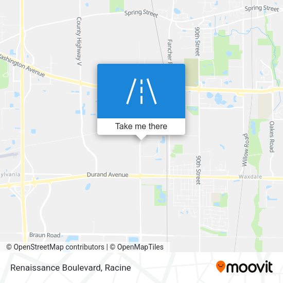 Mapa de Renaissance Boulevard
