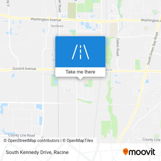 Mapa de South Kennedy Drive