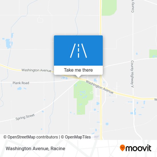 Mapa de Washington Avenue