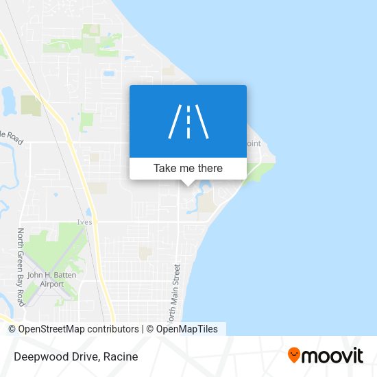 Mapa de Deepwood Drive