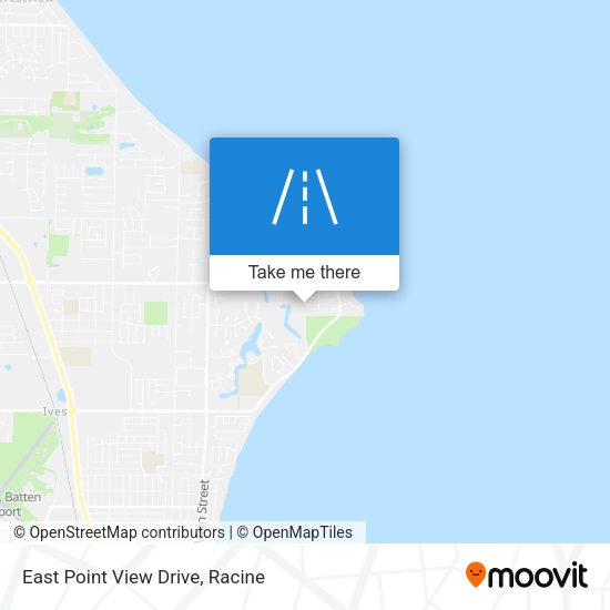 Mapa de East Point View Drive