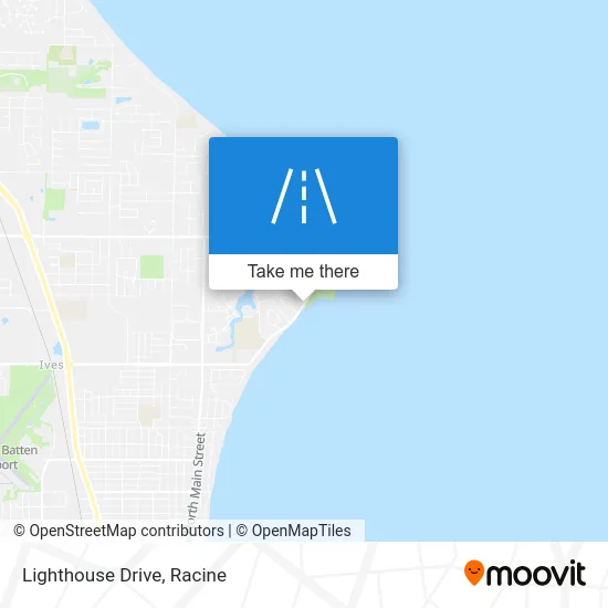 Lighthouse Drive map