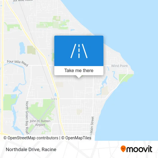 Northdale Drive map