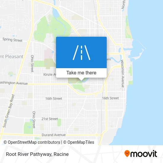 Root River Pathyway map