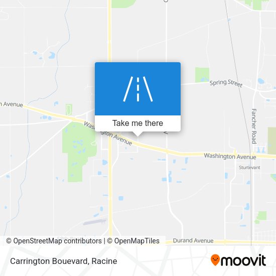 Mapa de Carrington Bouevard