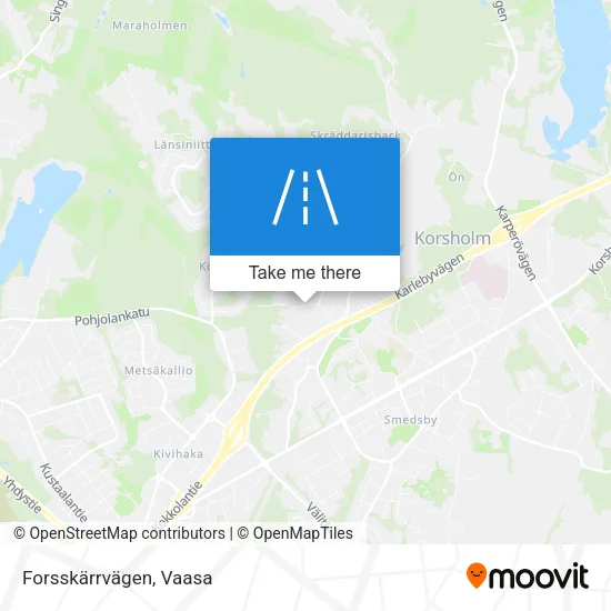 Forsskärrvägen map