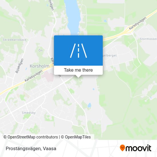 Prostängsvägen map