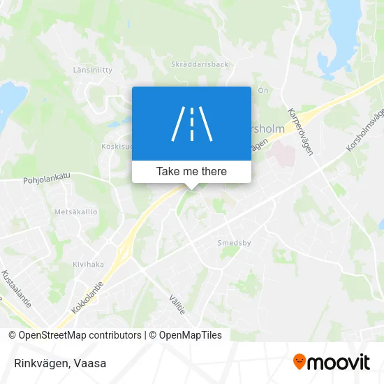 Rinkvägen map