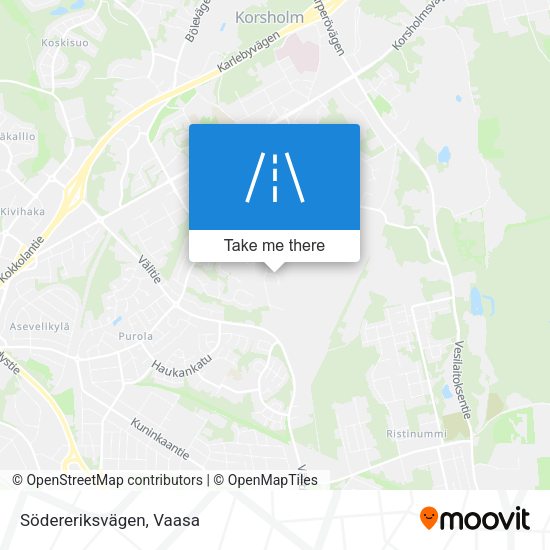 Södereriksvägen map