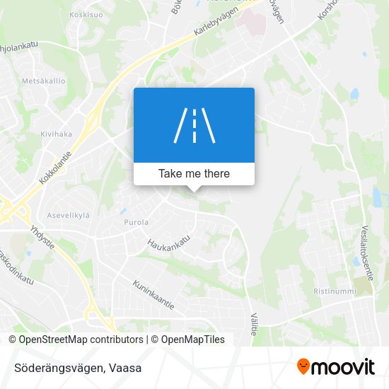 Söderängsvägen map