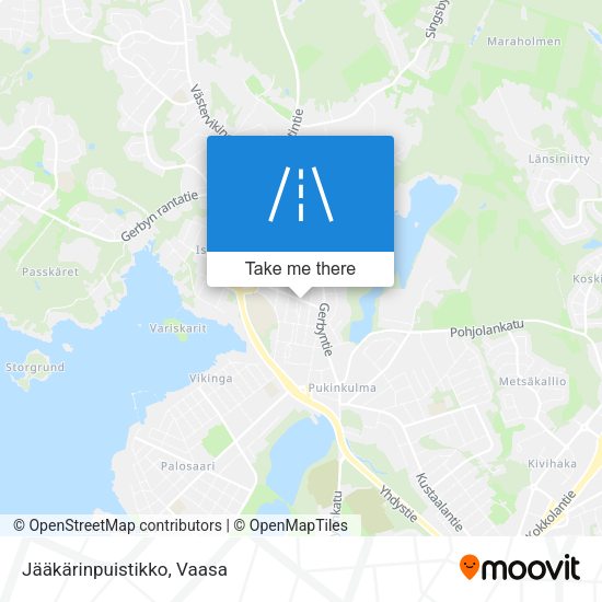Jääkärinpuistikko map