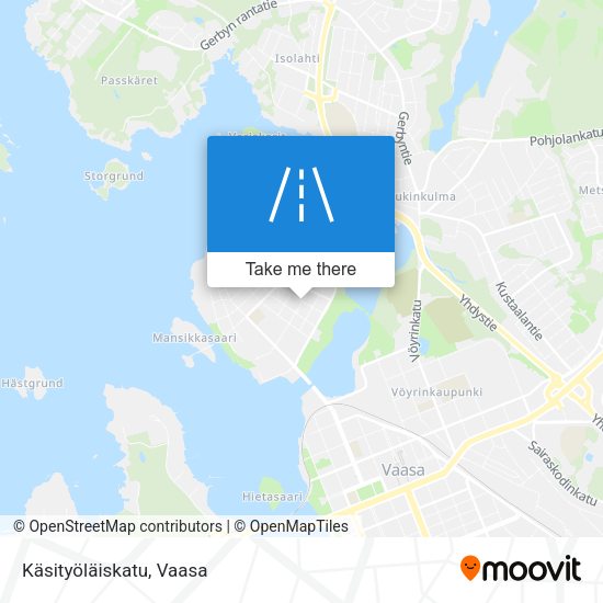 Käsityöläiskatu map