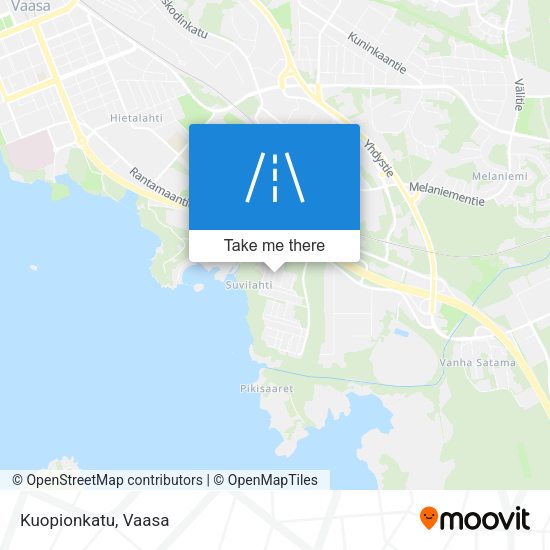 Kuopionkatu map