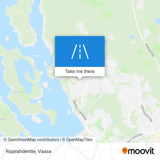 Rajalahdentie map