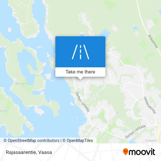 Rajasaari Road map