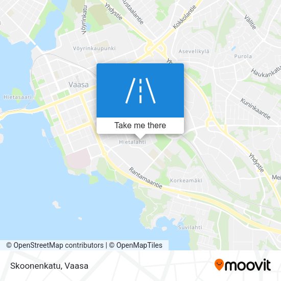 Skoonenkatu map