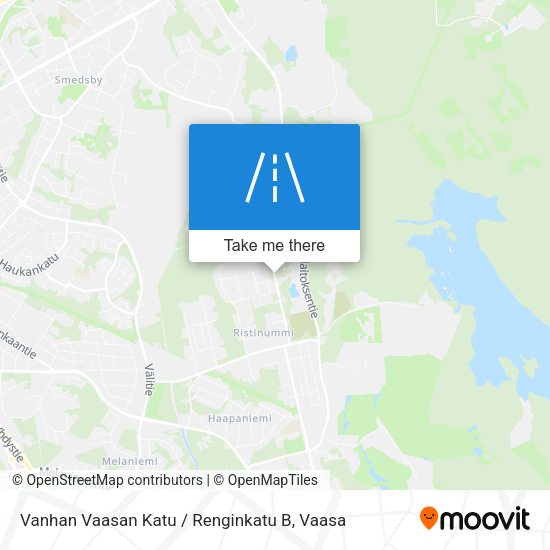 Vanhan Vaasan Katu / Renginkatu B map