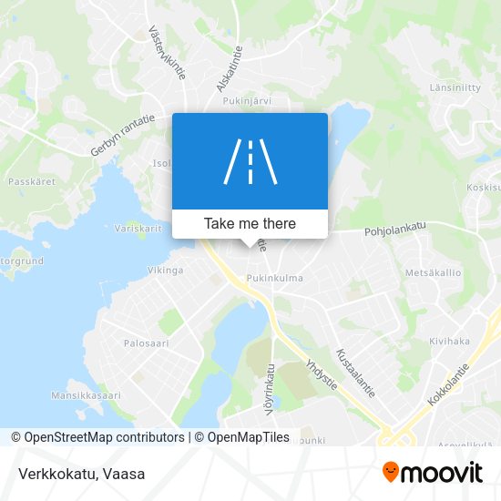 Verkkokatu map