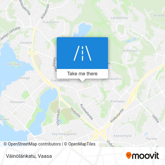 Väinölänkatu map