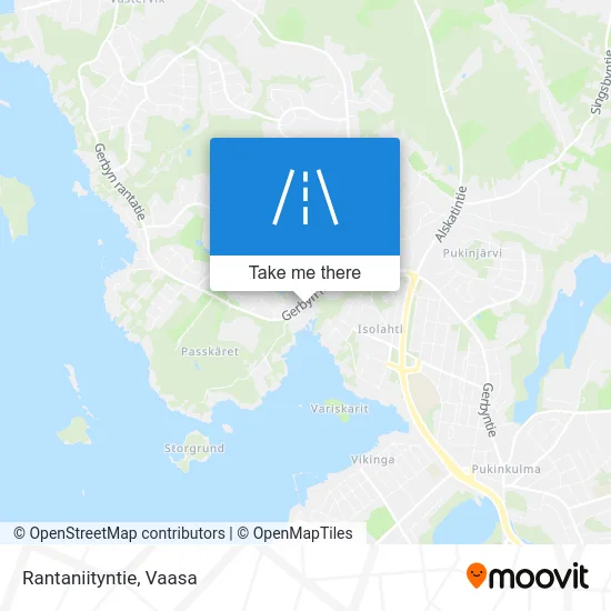 Shore Meadow Road map