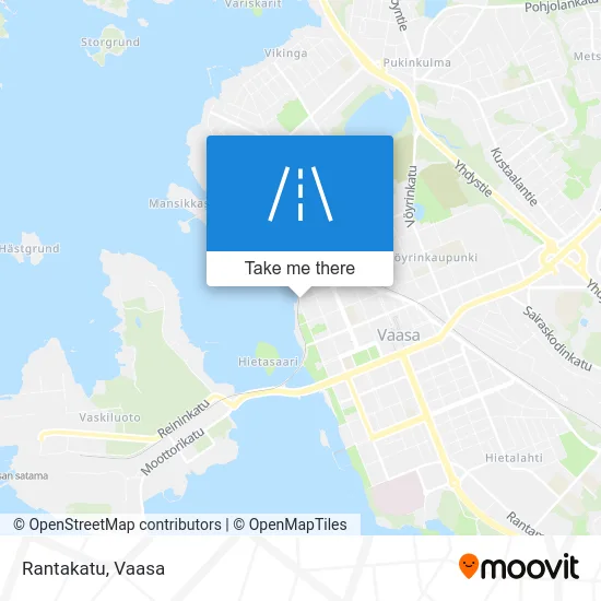 Waterfront Street map