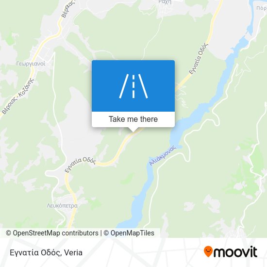 Εγνατία Οδός map