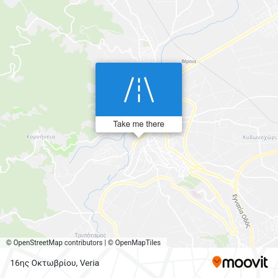 16ης Οκτωβρίου map
