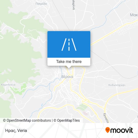 Ήρας map