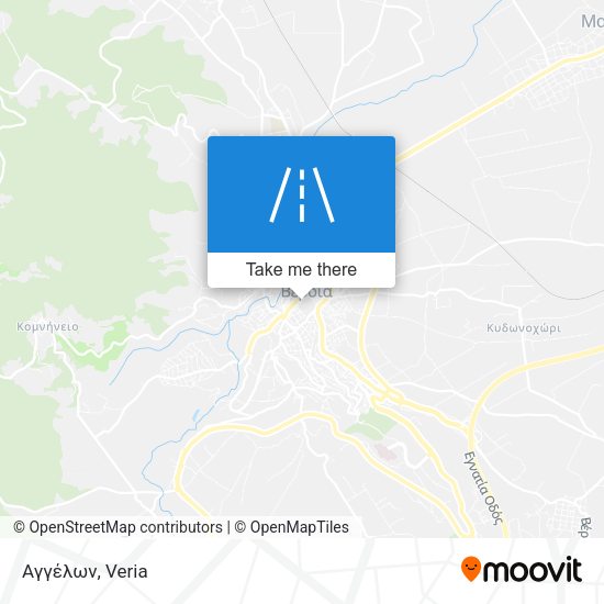 Αγγέλων map