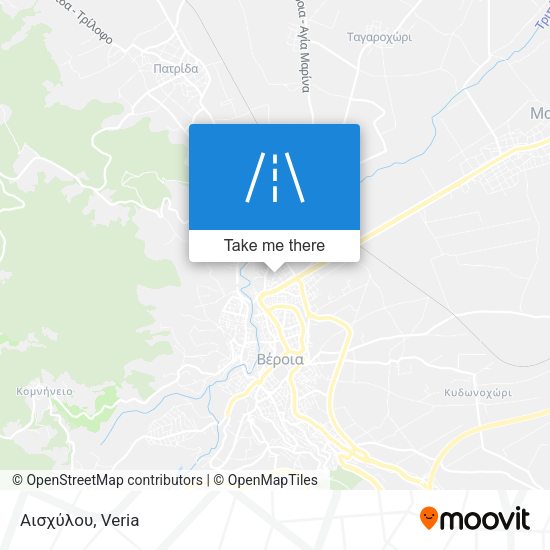 Αισχύλου map