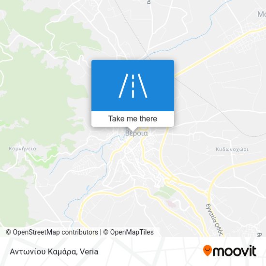 Αντωνίου Καμάρα map