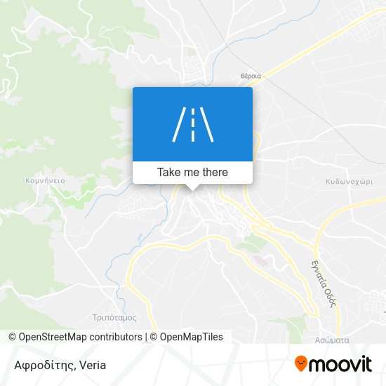 Αφροδίτης map