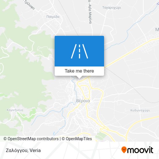 Ζαλόγγου map