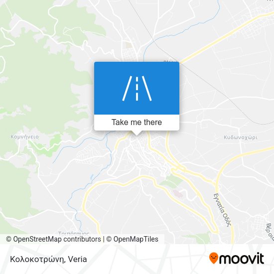 Κολοκοτρώνη map