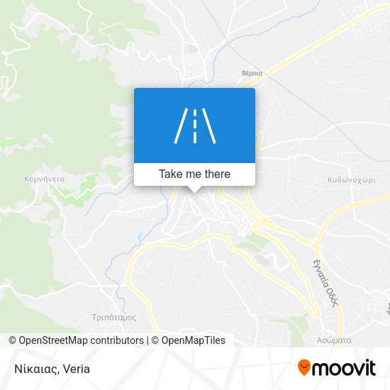 Νίκαιας map